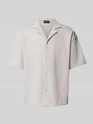Pegador Relaxed Fit Freizeithemd mit Strukturmuster Modell 'TROY' in H...