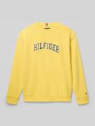 Tommy Hilfiger Teens Regular Fit Sweatshirt aus Baumwoll-Mix in GELB, ...