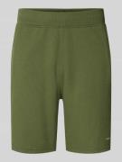 G-Star Raw Straight Fit Shorts mit Strukturmuster in Oliv, Größe L