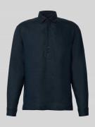 JAKE*S STUDIO MEN Regular Fit Freizeithemd aus Leinen mit Kentkragen i...