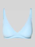 Sloggi Bralette mit Push Up Effekt Modell 'Zero Feel' in Hellblau, Grö...