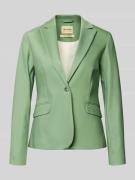 MOS MOSH Regular Fit Blazer mit Pattentaschen Modell 'Blake' in Gruen,...