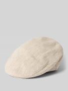 Müller Headwear Fein strukturierte Schiebermütze in Beige, Größe L