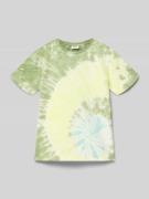 s.Oliver RED LABEL Regular Fit T-Shirt aus reiner Baumwolle in Schilf,...