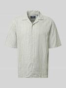 MCNEAL Regular Fit Freizeithemd aus Leinen-Baumwoll-Mix in Lind, Größe...