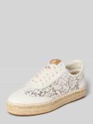 Lauren Ralph Lauren Low Top Sneaker mit Motiv-Stickerei Modell 'LUIZE'...
