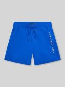 Tommy Hilfiger Badehose mit Label Print in Royal, Größe L