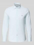 Tommy Hilfiger Tailored Fit Businesshemd aus Baumwoll-Mix in Mint, Grö...