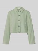 Marc O'Polo Regular Fit Hemdjacke aus Baumwoll-Mix mit Leinen-Anteil i...