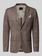 Zuitable Sakko mit Pattentaschen und Einstecktuch Modell 'Nick' in Mit...