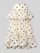 Vero Moda Ausgestellter Maxi-Rock mit Volants Modell 'DOROTHY' in Offw...