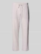 Jack & Jones Hose aus Baumwoll-Leinen-Mix Modell 'KANE' in Beige Melan...