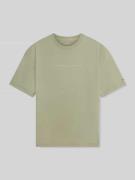 Tommy Hilfiger Regular Fit T-Shirt mit Label-Schriftzug aus reiner Bau...