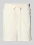 Jack & Jones Shorts mit Strukturmuster Modell 'JAIDEN' in Offwhite, Gr...