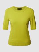 Marc Cain Strickshirt mit Label-Applikation Modell 'ADDITIONS' in Apfe...