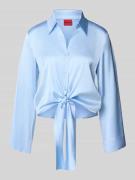 HUGO Regular Fit Langarmbluse mit Hemdblusenkragen Modell 'ERRIKA' in ...