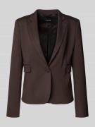 BOSS Regular Fit Kurzblazer aus Viskose-Mix Modell JIA14' in Dunkelbra...