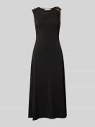 Christian Berg Woman Selection Midikleid mit Schulter-Applikation in B...