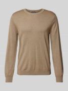 OLYMP Level Five Slim Fit Strickpullover aus Schurwolle Modell 'MERINO...