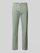 Brax Hose mit Eingrifftaschen Modell 'Cadiz' in Hellgruen, Größe 34/34