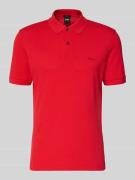 BOSS Regular Fit Poloshirt aus reiner Baumwolle Modell 'PALLAS' in Rot...