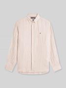 Tommy Hilfiger Regular Fit Freizeithemd aus reinem Leinen in Beige, Gr...