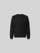 Moose Knuckles Sweatshirt mit Rundhalsausschnitt in Black, Größe L