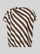 Windsor Blusenshirt aus Viskose-Mix mit asymmetrischem Ausschnitt in D...