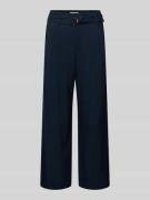 Christian Berg Woman Culotte aus Viskose mit Gürtel in Dunkelblau, Grö...