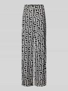 Christian Berg Woman Wide Leg Pants aus Viskose mit Eingrifftaschen in...