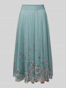 Zero Glockenrock mit elastischem Bund in Hellblau, Größe 34