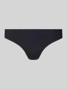 Jake*s Casual String aus Microfaser ohne Nähte in Black, Größe L