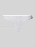 Jake*s Casual String mit elastischem Logo-Bund in Hellgrau Melange, Gr...