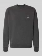 Samsøe Samsøe Sweatshirt mit Logo-Print Modell 'JOEL' in Anthrazit, Gr...