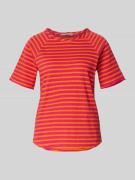 Smith and Soul T-Shirt mit Rundhalsausschnitt und Rollsaum in Orange, ...