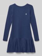 Polo Ralph Lauren Teens Regular Fit Kleid mit Logo-Stitching in Marine...