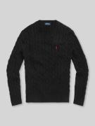 Polo Ralph Lauren Regular Fit Strickpullover aus reiner Baumwolle in B...