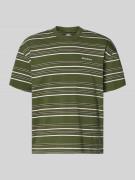 Dickies T-Shirt mit Logo-Stitching Modell 'EAST LIBERTY' in Gruen, Grö...