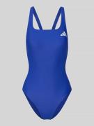 adidas Sportswear Slim Fit Sportbadeanzug mit Logo-Print in Royal, Grö...