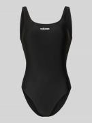 adidas Sportswear Badeanzug mit Label Print in Black, Größe 34