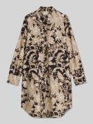 Marc O'Polo Knielanges Hemdblusenkleid aus reiner Baumwolle in Marine,...