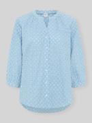 Brax Regular Fit Bluse aus reiner Baumwolle Modell 'VELIA' in Bleu, Gr...