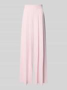 Rinascimento Stoffhose mit französischen Eingrifftaschen in Rosa, Größ...