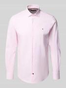 Tommy Hilfiger Slim Fit Businesshemd aus hochwertigem Baumwoll-Mix in ...