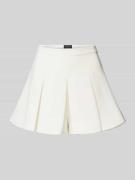 Bardot Skort mit Kellerfalten Modell 'HELENIA' in Offwhite, Größe 42