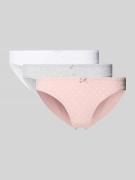 Jake*s Casual Slip mit Schleifen-Applikation im 3er-Pack in Hellrosa, ...