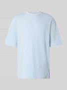 Hugo Blue Relaxed Fit T-Shirt aus Baumwoll-Mix Modell 'NUWAFFLE' in He...