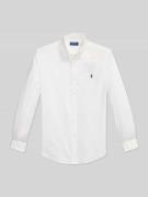 Polo Ralph Lauren Regular Fit Freizeithemd aus reiner Baumwolle in Wei...