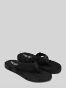 Marc O'Polo Zehentrenner in Flechtoptik Modell 'SANDY' in Black, Größe...