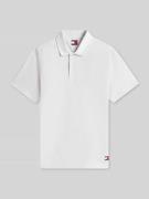 Tommy Jeans Regular Fit Poloshirt aus reiner Baumwolle in Hellgrau Mel...